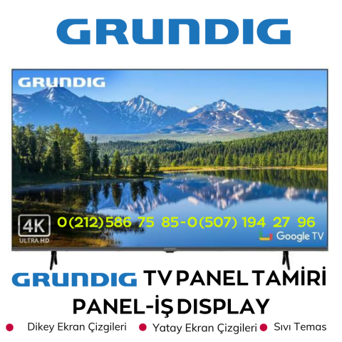 GRUNDIG 32 İNÇ LCD - TV EKRAN DEĞİŞİMİ TAMİRİ RESİM