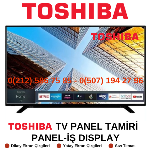 TOSHIBA 32 İNÇ TV PANEL TAMİRİ RESİM